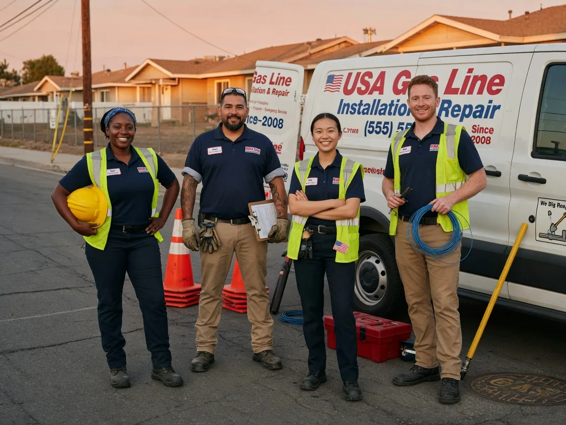 Gas Line Installation company in Poteet, TX